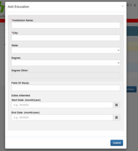 CategoryA_Application_Add_Education